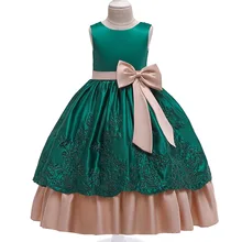 Одежда для детей; высококачественное кружевное платье принцессы; детское элегантное платье для дня рождения; Детский карнавальный костюм; Рождественская одежда для маленьких девочек