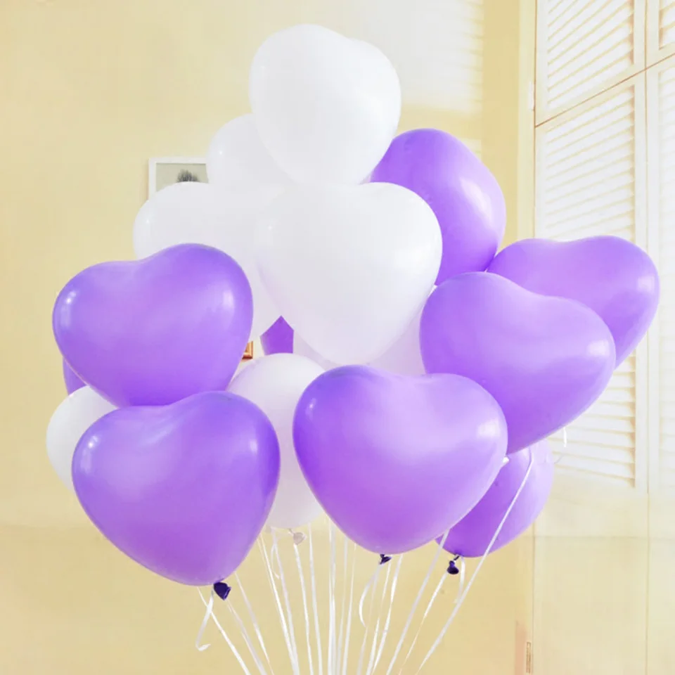 heart-shaped balloons 3