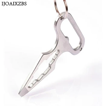 

Self Defense Supplies Protection Tool Weapons Personal Self Defence Stainless Steel Bottle Opener Combination Wrench