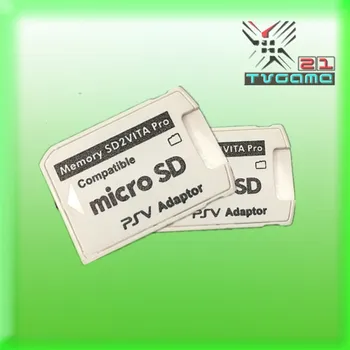 

2Pcs/Lot V5.0 SD2Vita Adapter Game Card To TF SD Card Adaptor For PS Vita 1000 For PS Vita 2000