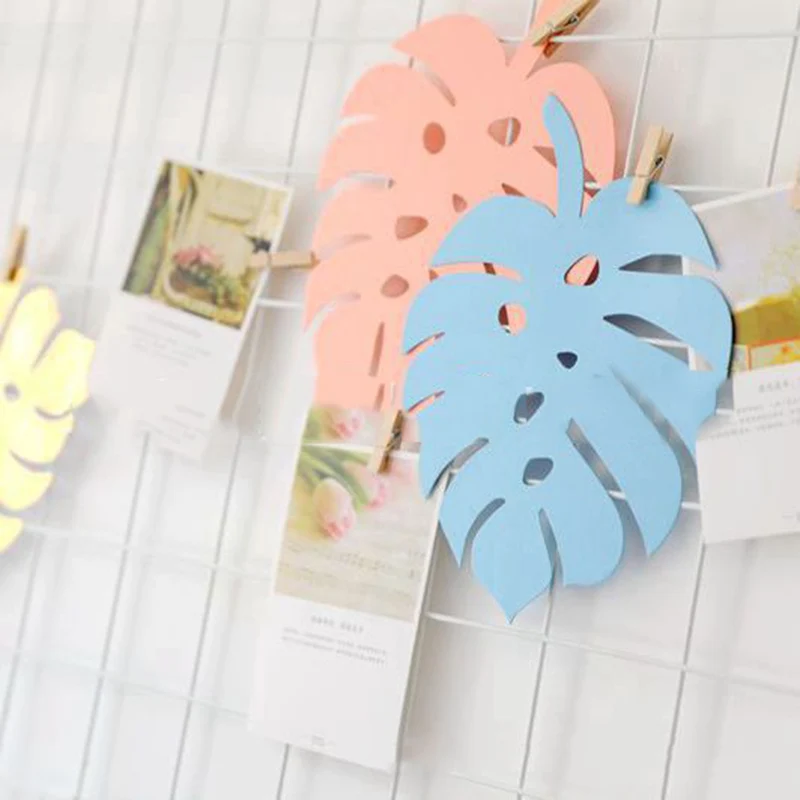 

6pcs Party Decoration Birthday Hawaiian Luau Tropical Coconut Leaves Event Party Supplies