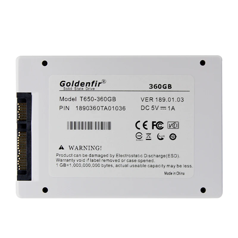 Goldenfir SSD 32 ГБ 60 ГБ 240 ГБ 120 ГБ 480 ГБ 960 ГБ 1 ТБ SSD 2,5 жесткий диск диск твердотельных дисков 2," внутренний SSD128GB 256 ГБ