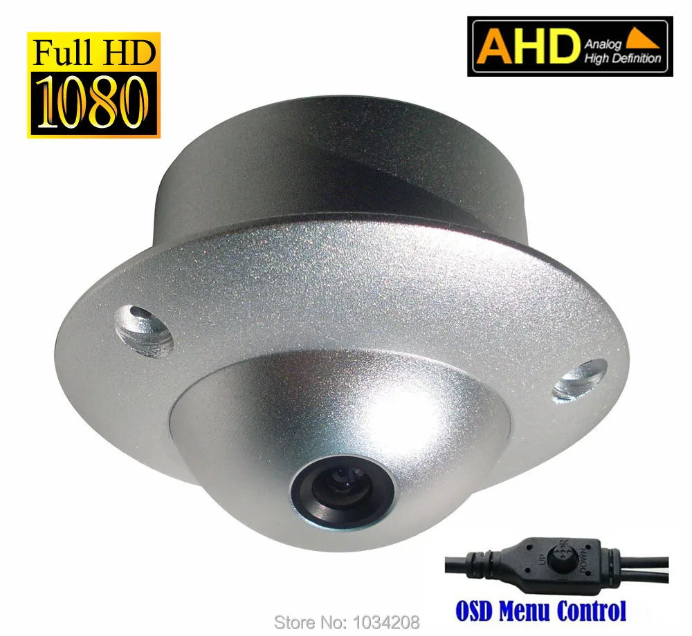 AHD-H 1080 P мини летающий Камера тарелка НЛО AHD Камера купольная Крытый Проводные видеонаблюдения Лифт Камера металла OSD