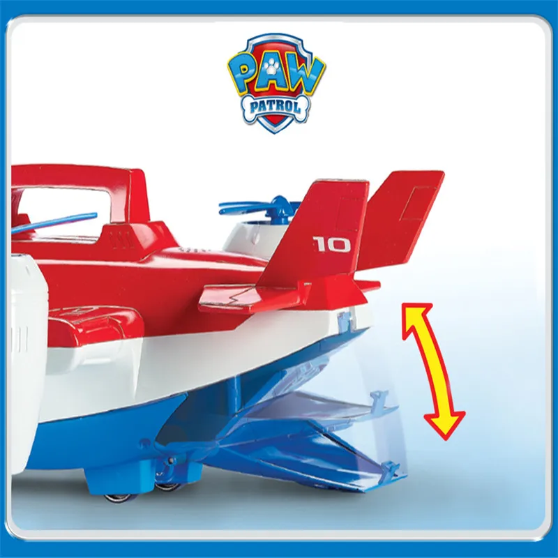 Paw Patrol Dog Toys Air patrol Aircraft Ryder Captain Robot Dog Sound Effect plane Patrulla Canina Action Figures Juguetes Gift 