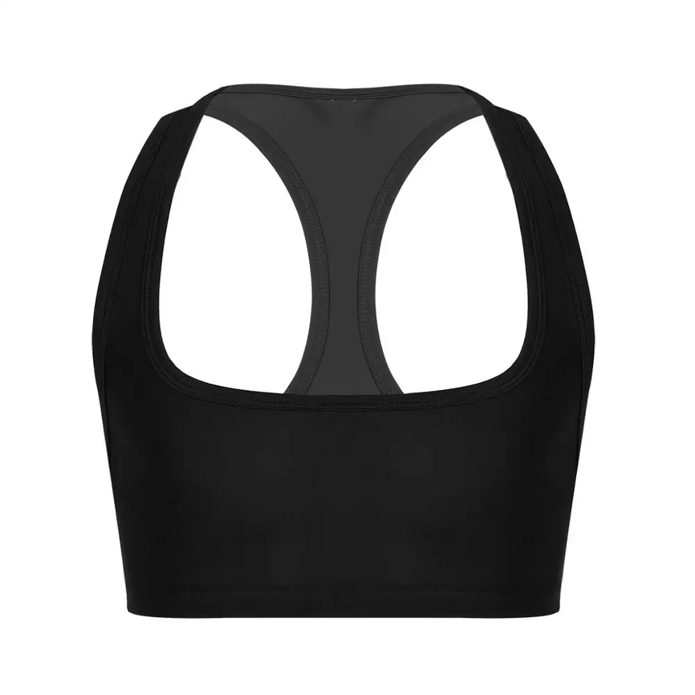 IEFiEL черная модная мужская майка без рукавов Y Back Muscle Half Tank, Клубная одежда, сценический костюм, укороченные топы, топы для выступлений - Цвет: Black