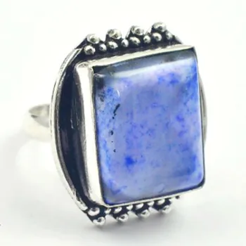 

Dendrite Opal Ring Silver Overlay over Copper , Size: 8, R43781