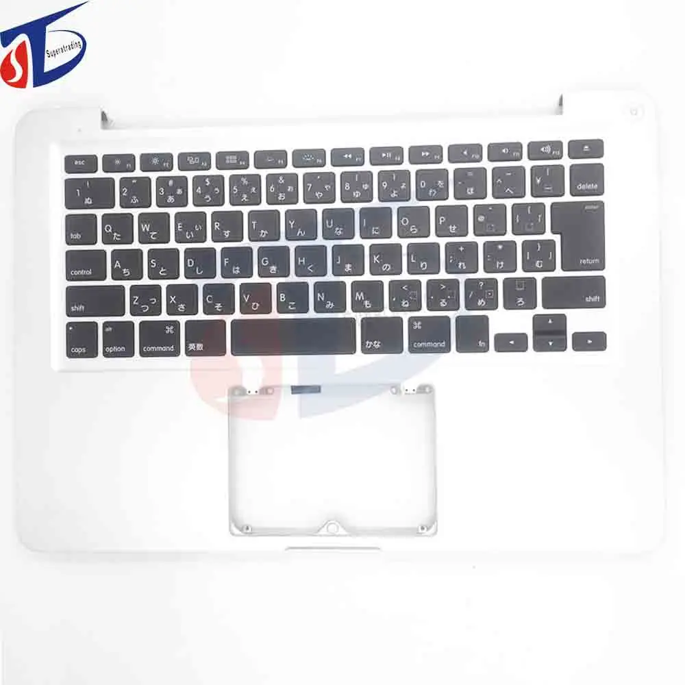 Для MacBook Pro 13 дюймов A1278 Японии JP Японский клавиатура Topcase верхняя крышка Упор для рук с подсветкой 2012 год