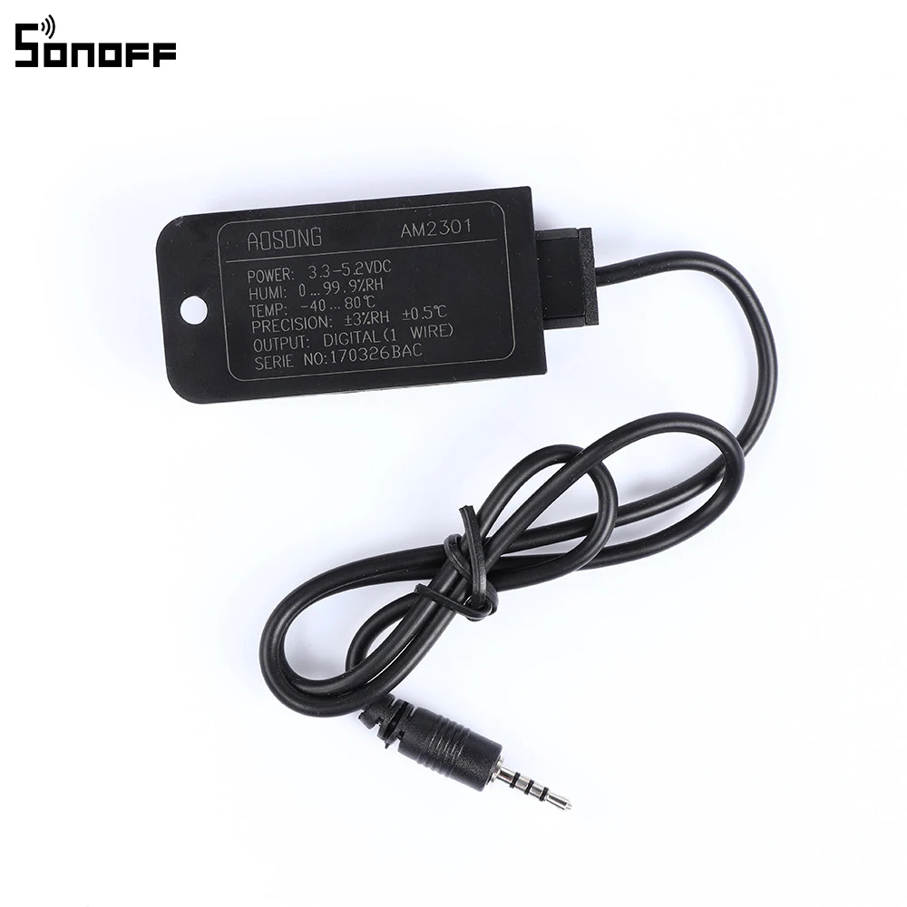 Original Sonoff AM2301 Temperature Humidity Sensor DS18B20 Temperature Probe Sensor High Accuracy for Sonoff TH10 and TH16