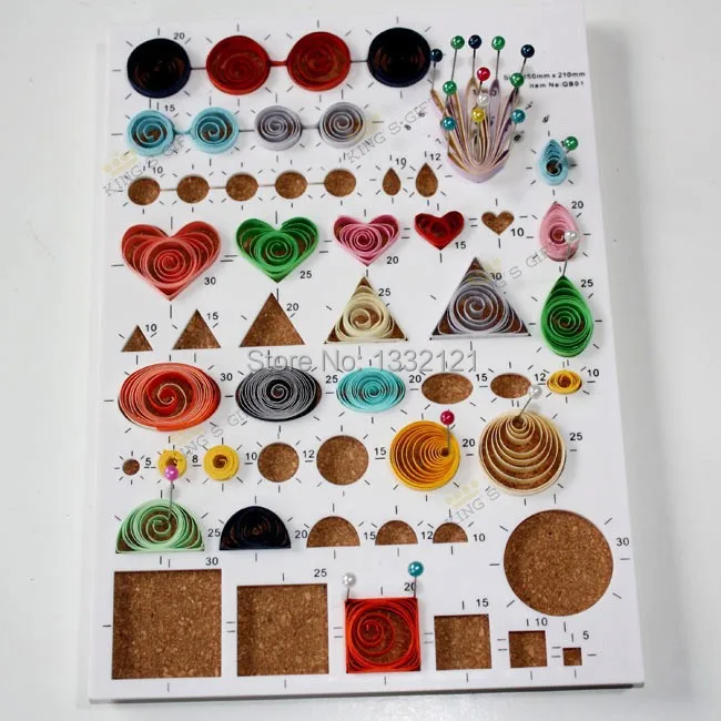 New Arrival Quilling Design Board, Quilling Workboard
