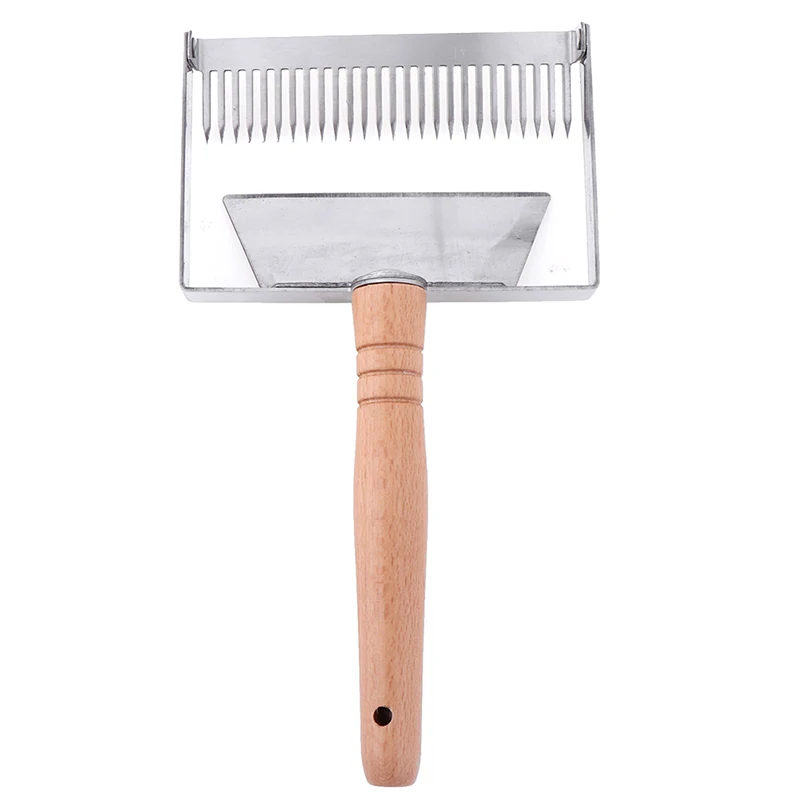 Разворачивающая вилка железная медовая Расческа нож-скребок для пчеловодов деревянная ручка инструмент пчеловода оборудование Apicultura разворачивающая вилка