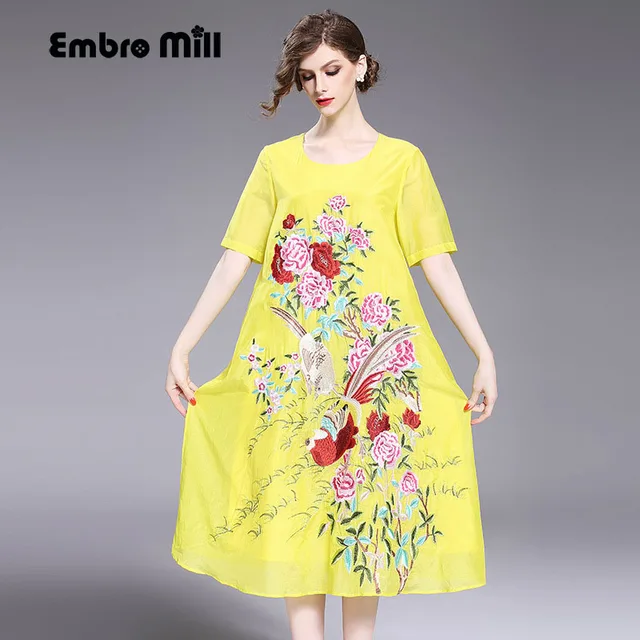Yellow Flower Dress