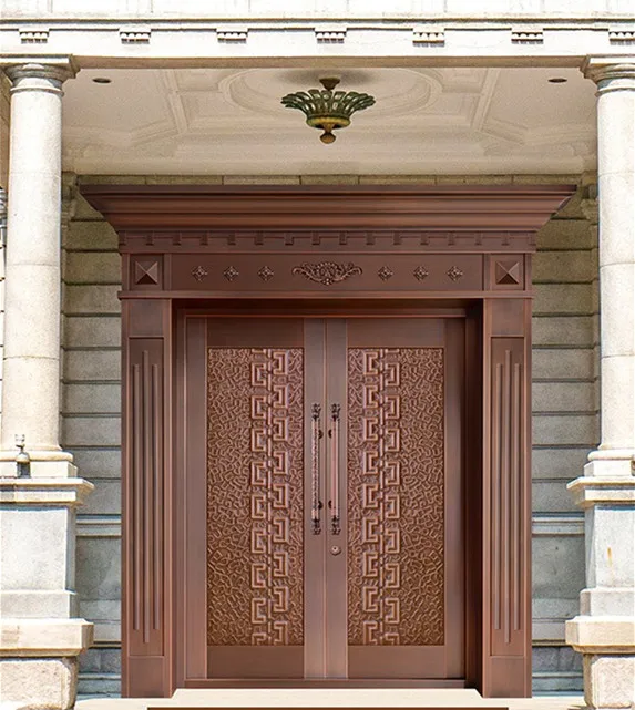 Discount Bronze Door Security Copper Entry Doors Antique Copper