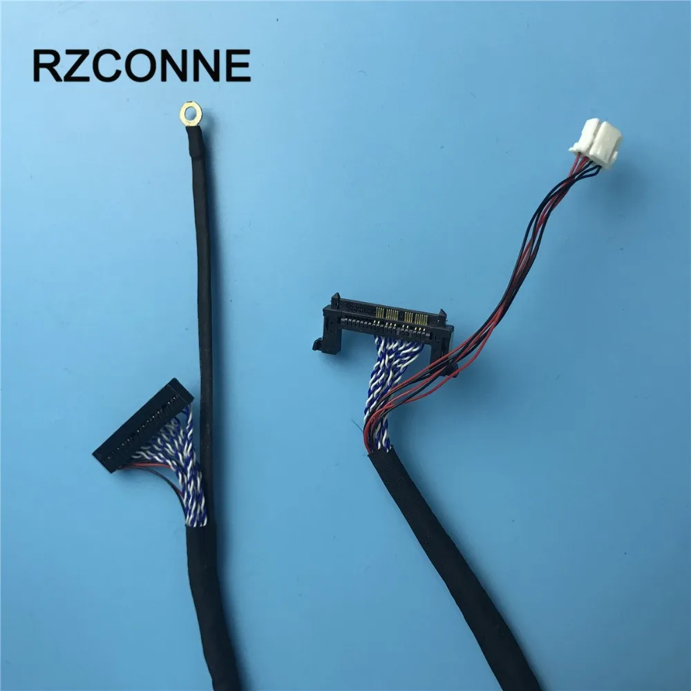 

FI-RE41S-HF LVDS Cable 41Pin+4Pin 55cm sepcial connector for Sharp 42'' LCD TV Monitor