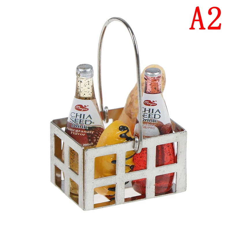 1Set Новинка, микроволновая печь, еда, хлеб, кулинарная доска, нож, разделочный блок, ролевые игры, кухонные игрушки 1: 12 1:6, миниатюрные весы для кукольного дома - Цвет: 1Set