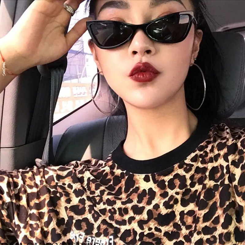 Женские брендовые дизайнерские очки модные солнцезащитные с черной бабочкой и