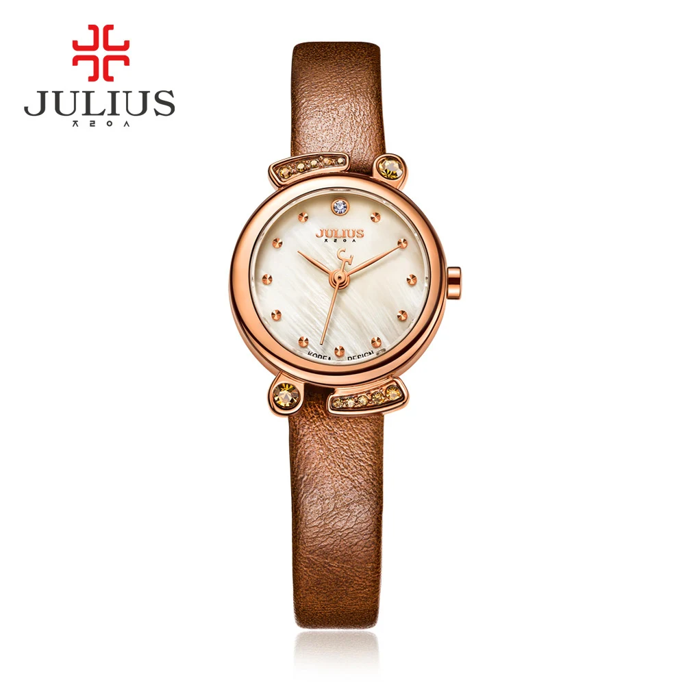 Женские часы JULIUS Relojes Mujer 2017 женские роскошные брендовые часы|feminino|feminino relogiofeminino