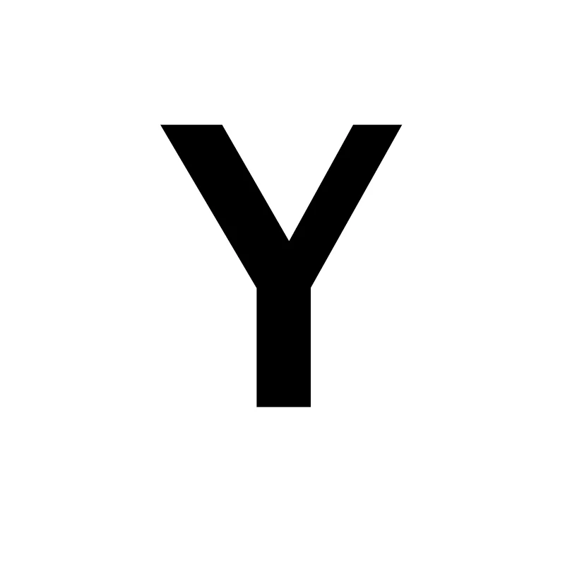 Y Унисекс, золото, серебро, цвет, A-Z, 26 букв, первоначальное имя, кольца для мужчин и женщин, геометрический сплав, креативные кольца на палец, ювелирные изделия - Цвет основного камня: Y