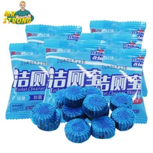 Nettoyeur automatique à bulles bleues, 20 pièces, nettoyeur de toilettes, désodorisation, produits chimiques ménagers, pour la salle de bain, les toilettes