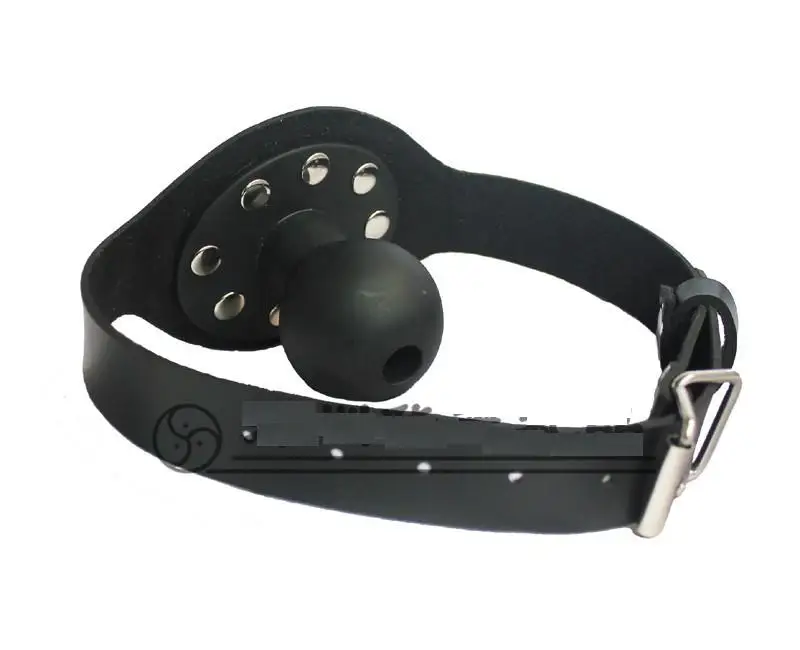 1pcs Mouth Plug Bondage Leather Mouth Gag Mouth Gag Dildo Sex Toys