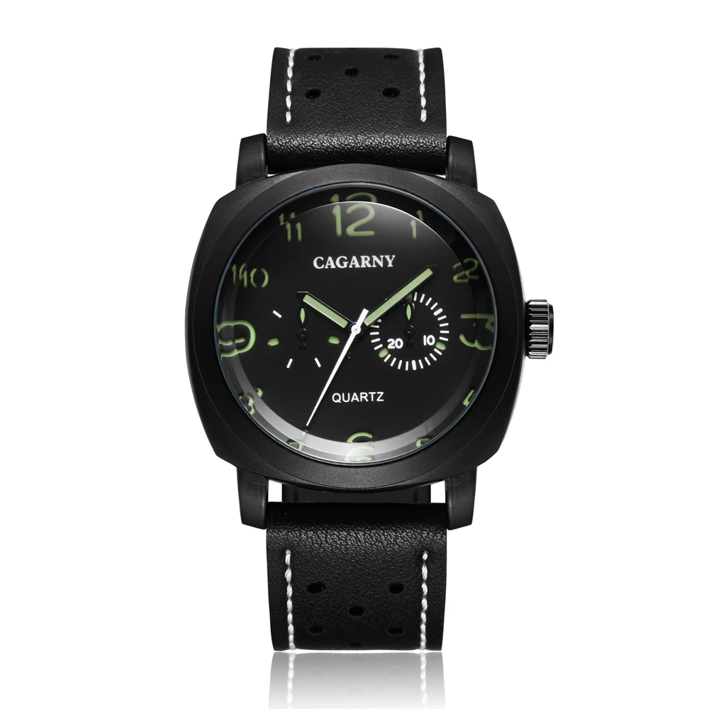 Men's Fashion Casual Sport Quartz Watch Mens Wrist Watches Top Brand Luxury Leather Drop Shipping Wristwatch Male Clock drop cheap price promotion (3)