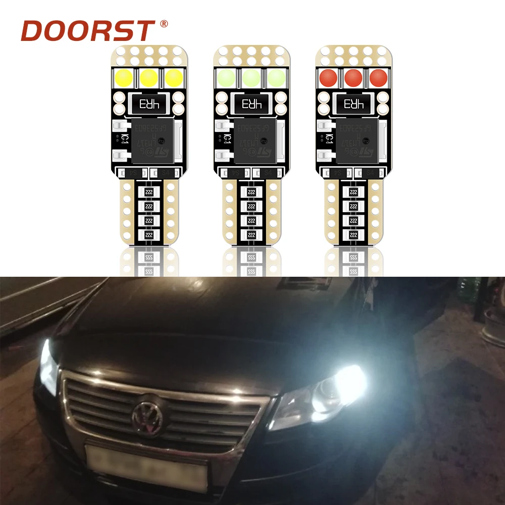 Светодиодная лампа Canbus W5W T10 комнатное освещение для чтения карты VW Jetta 1 2 3 4 5 6 7