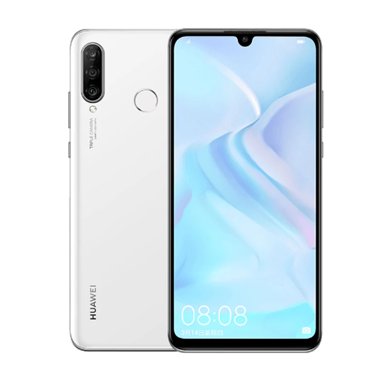 Huawei nova 4e huawei p30 lite мобильный телефон 6 15 дюймов 3 задняя камера Kirin710 Octa Core face ID Android 9 0