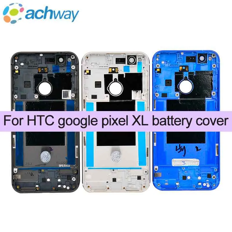 

For HTC 5.5" Google Pixel XL Battery Cover Door Back Housing Rear Case For Google Pixel 5.0"Battery Door Phone Replacement Parts