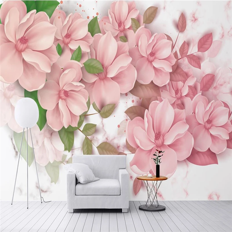Papeles De Pared De Fotos Grandes Para Paredes Murales 3d Flores
