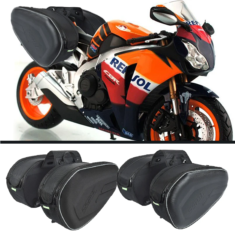 

SSPEC Waterproof Motorcycle Reflective Luggage Bags Top Case Knight Rider Motocross Back Seat Riding Bag Road Touring Top Case