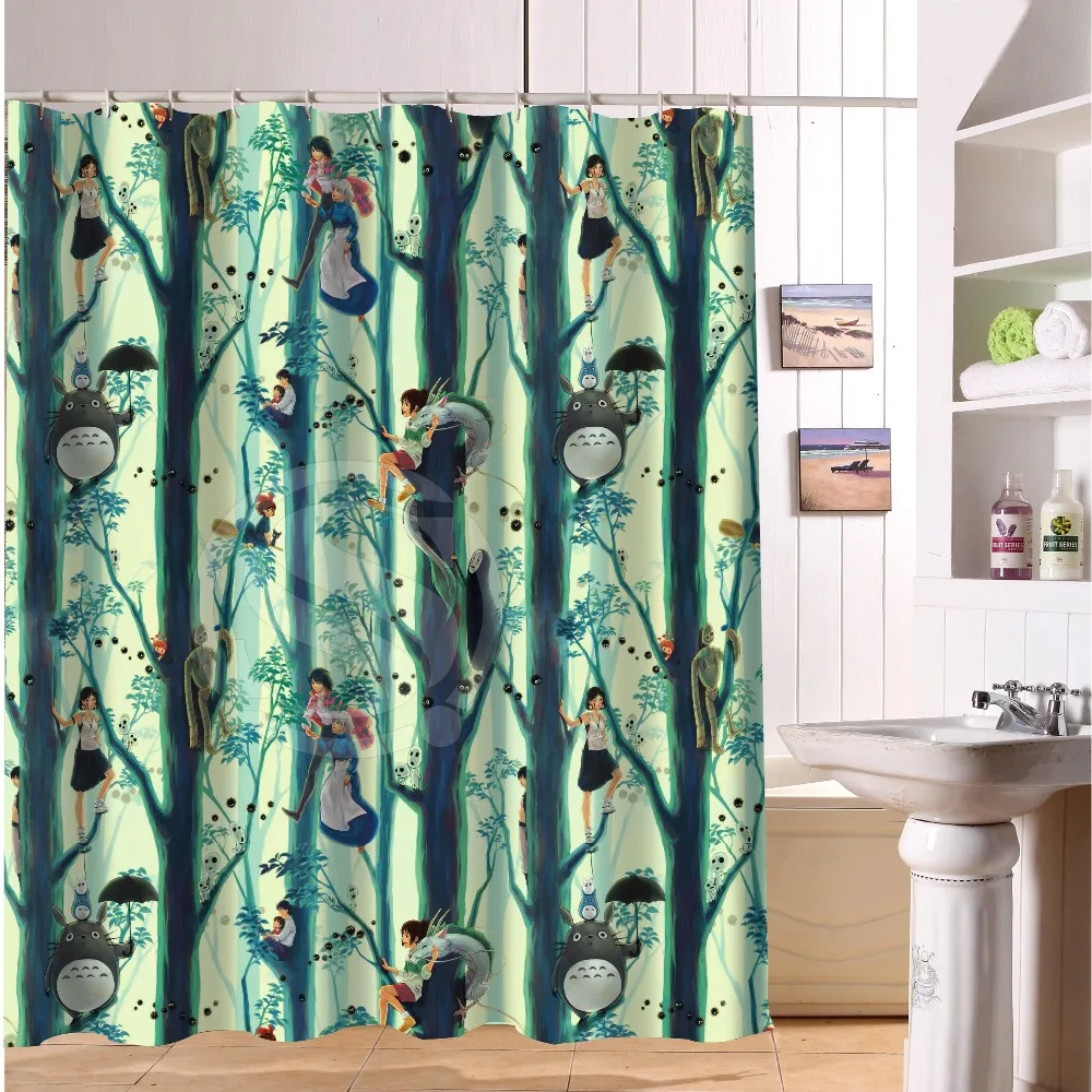 XG Hot Animes Shower Curtain Spirited Away Princess ...