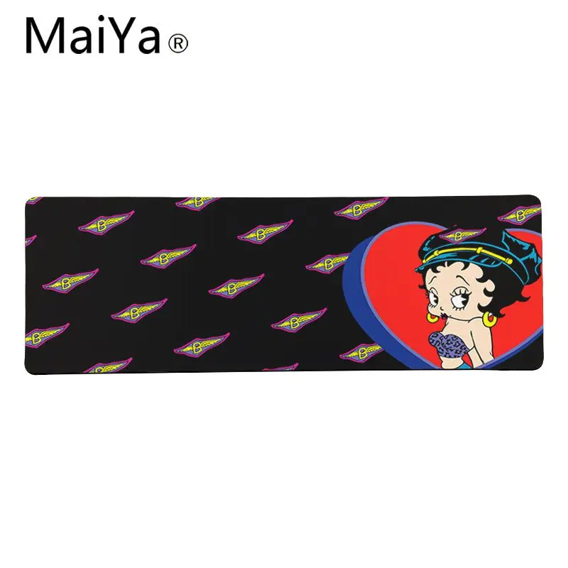 Maiya Betty boop коврик для клавиатуры резиновый игровой мыши Настольный бесплатная