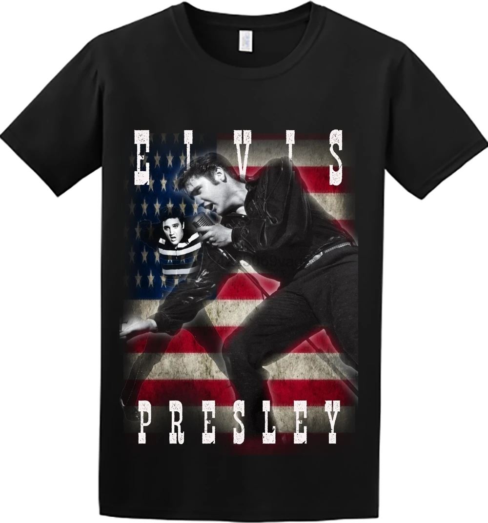 

Elvis Presley Vintage Style Graphic Tee Shirts Design Custom Printing Funny