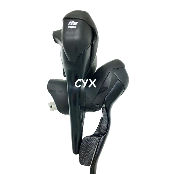 3X8 Speed Shifter MicroNEW 8 скоростные переключатели для шоссейного велосипеда(2X8)(3X8) скоростные двойные рычаги управления двойной тройной переключатель совместим с Shimano Shift - Цвет: 3X8 Speed Shifter