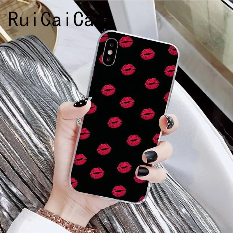 Girly Pink lips fashion newly pattern