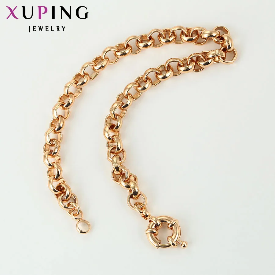 Xuping стиль браслет ювелирные изделия золото цвет покрытием с окружающей медью для женщин подарок на день матери S92-75413
