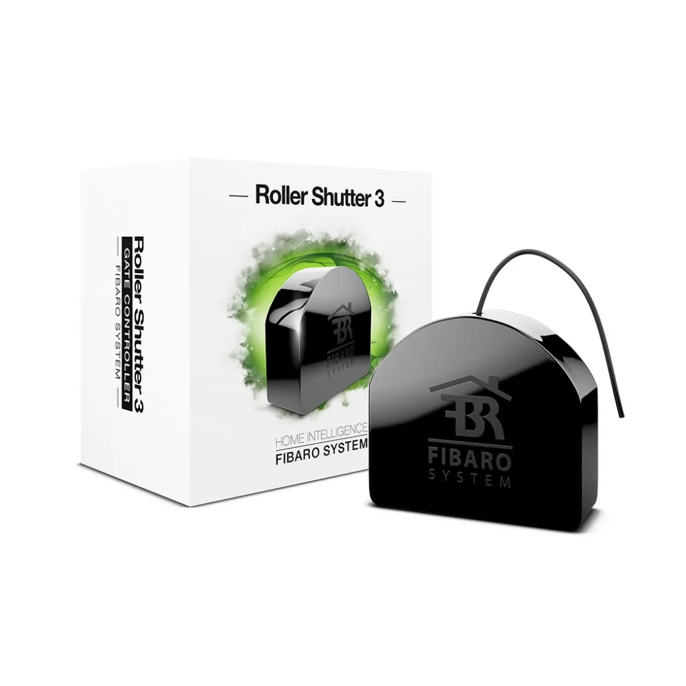 

110~240V Z-Wave FIBARO Roller Shutter 3 FGR-223 Max Load 1000W shutter position venetian blinds energy consumption monitoring