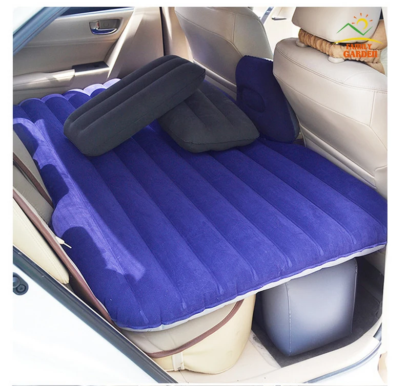 Inflatable Car Cushion Air Bed Bedroom Inflation Travel Thicker