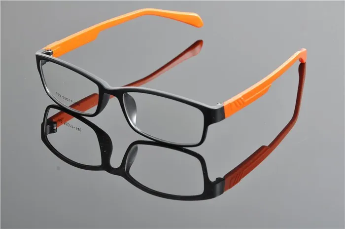 matte black orange frame (1)