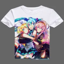 Аниме унисекс Топы Тройник Мужская футболка Косплей индивидуальная печать футболка