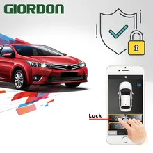 Mobile phone automatic induction control car auto parts mobile phone remote start a key start anti-theft function with vibration