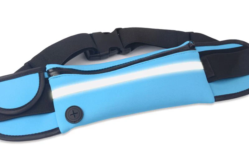 Running Waist Bag Sport Packs For Music With Headset Hole-Fits Smartphones Sports Bags (20)