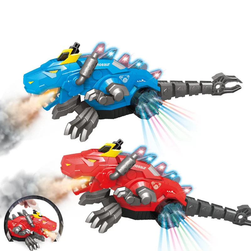 Электрический спрей динозавр детский умный туман робот питомец с