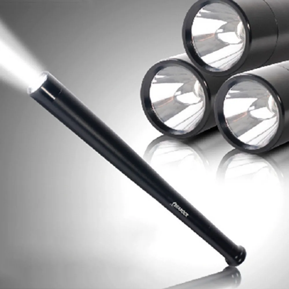 5Pcs/Lot Extended Edition Flashlight Tactical Baseball Bat Zoom LED CREE XML T6 Flashlight Self