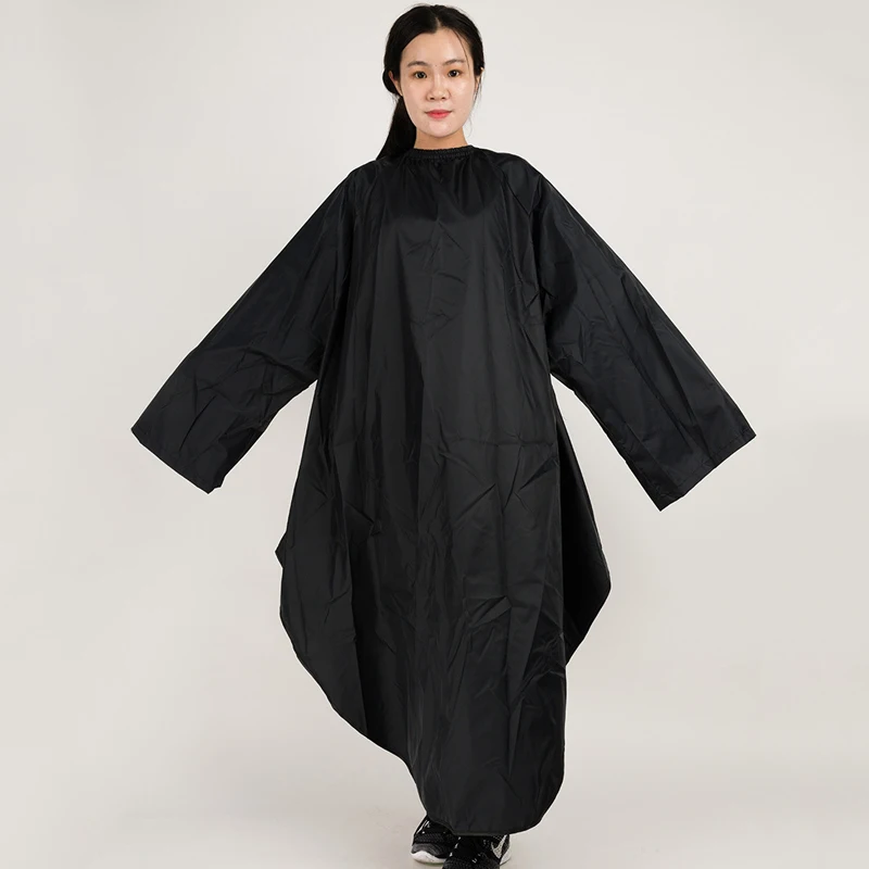 Salon Barber Long Sleeve Hairdresser Apron Professional Hairdressing