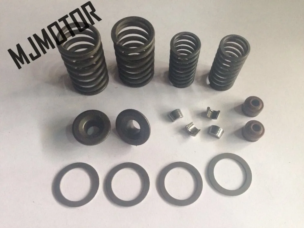 

GY6 Scooter Valve Assembly Set With Oil Seal For 139QMA 157QMJ QJ Keeway Chinese engine Honda suzuki Motorcycle atv part