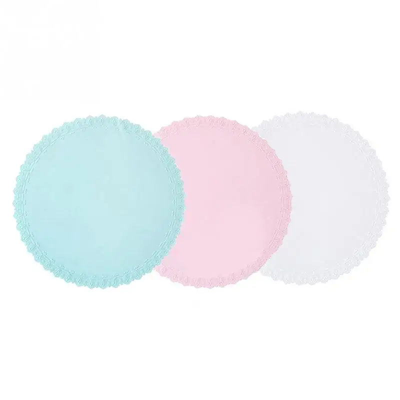 

3PCS/Set White Blue Pink Silicone Stretch Lids Refrigerator Microwave Oven Dust Sealed Bowl Cover Heating Preservation #0612