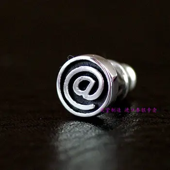 

Thailand import mailbox icon @ 925 Sterling Silver Earrings round a personality