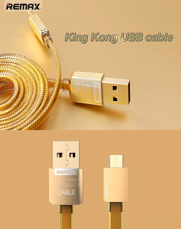 REMAX Golden Micro USB Cable_01