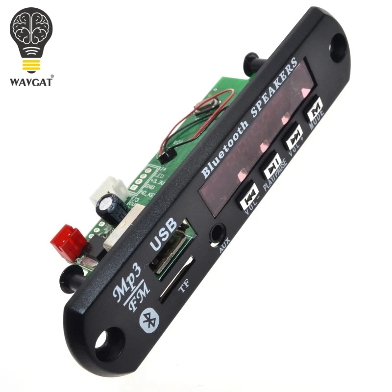 WAVGAT Bluetooth MP3 декодирования доска Модуль ж/Слот для карты SD/USB/FM/пульт с декодером борту модуль WAVGAT