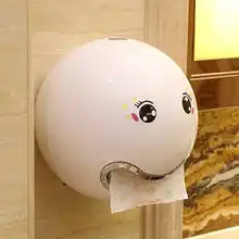 Креативный бумажный барабан для лица Экспрессия настенный контейнер для бумажных платков ванная комната туалет водонепроницаемый держатель туалетной бумаги
